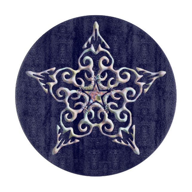 Iridescent Star Cutting Board (Front)