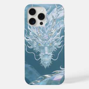 Iridescent Water Dragon Art Fantasy Dragon Design  iPhone 15 Pro Max Case