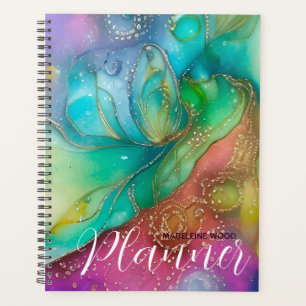 Iridescent Watercolor Planner