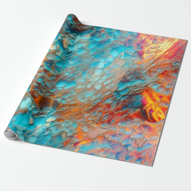Iridescent Wrapping Paper (Unrolled)