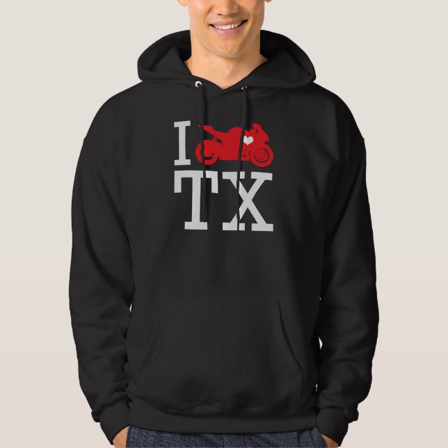 IRideTexas Hoodie (Front)