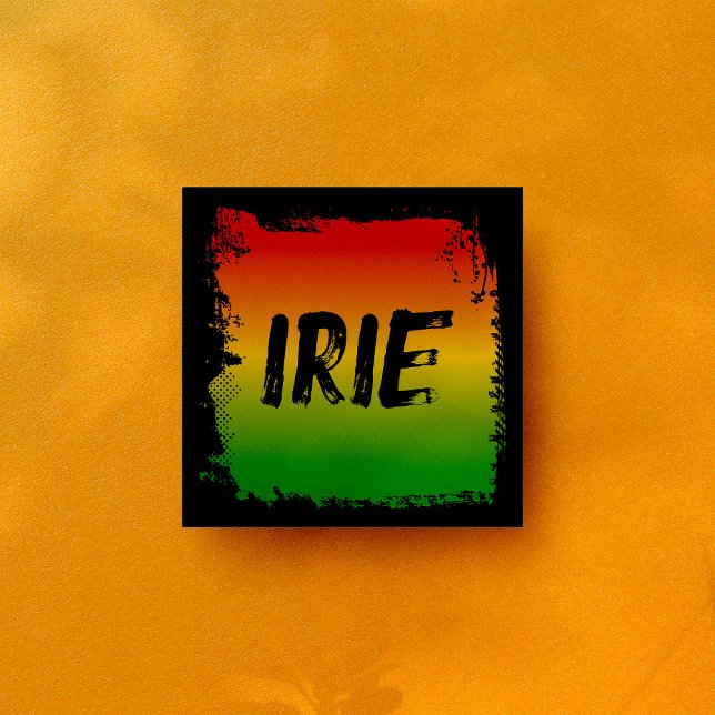 IRIE Jamaican Rasta Caribbean Island Kitchen Tile (Creator Uploaded)