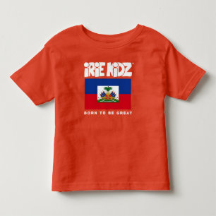 IRIE KIDZ® Haiti  Flag Toddler T-Shirt