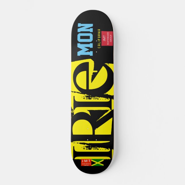 IRIE MON SKATEBOARDS / JMT USA (Front)