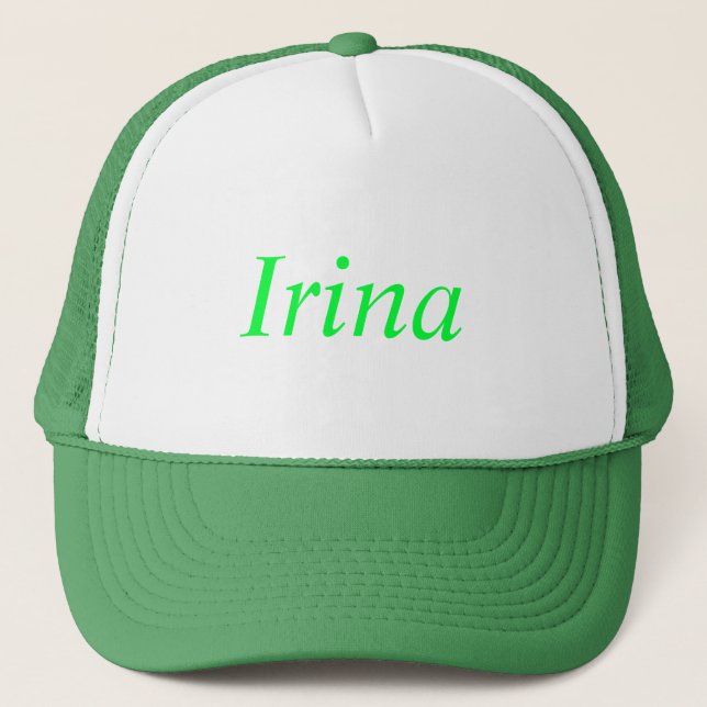 Irina Trucker Hat (Front)