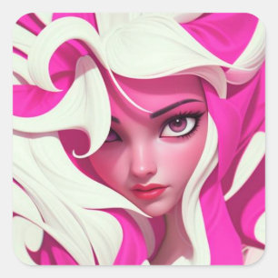 irinakrommdesign square sticker