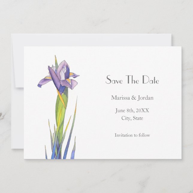 iris 2 save the date (Front)