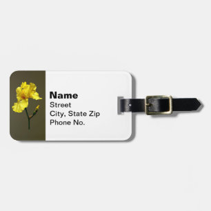 Iris and Bud Luggage Tag