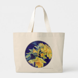 Iris and Daffodils Tote Bag