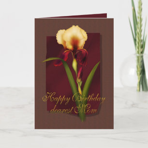 Iris Birthday Card