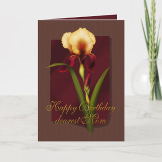 Iris Birthday Card
