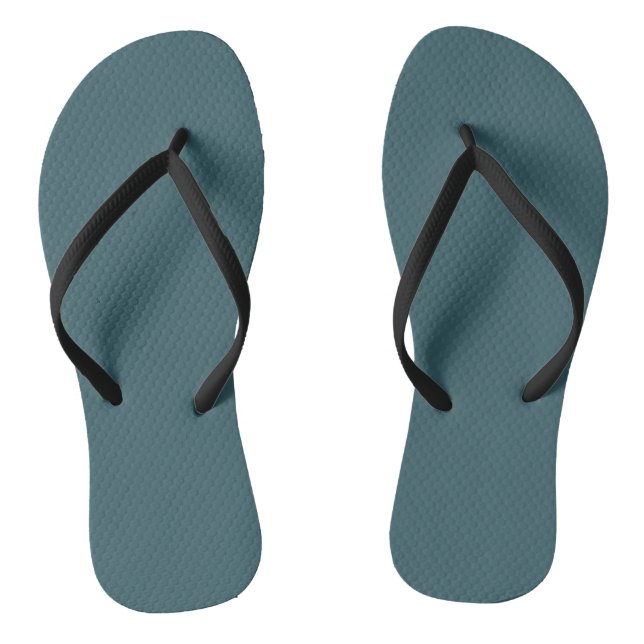 Iris Blue Jandals (Footbed)