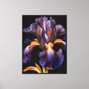 Iris Canvas Wall Art