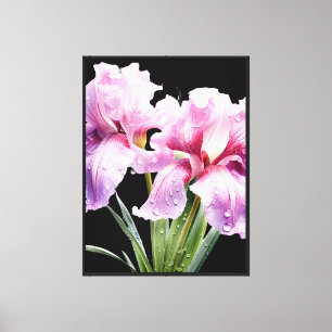 Iris Canvas Wall Art