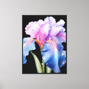 Iris Canvas Wall Art