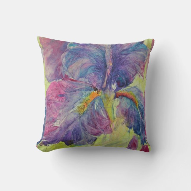 Iris Cracked Up Cushion (Front)