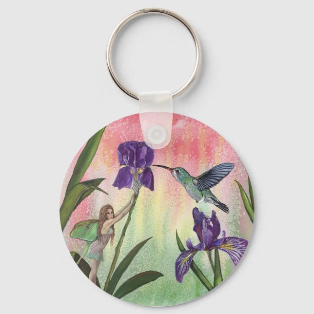 Iris Fairy Key Ring (Front)
