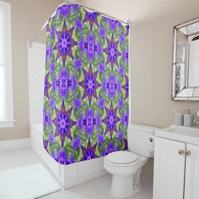 Iris Field..... Shower Curtain (In Situ)