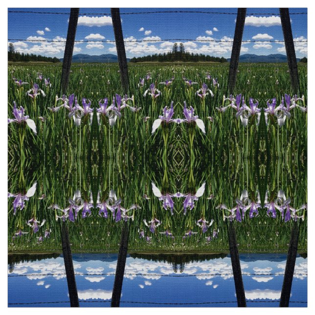 Iris Fields Fabric (Swatch)