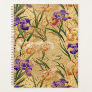 Iris Flower Chiyogami Planner