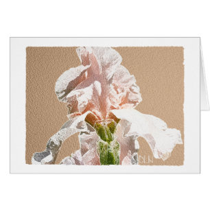 Iris Flower/Floral/Watercolor Look