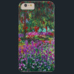 Iris Flower Garden Claude Monet Fine Art Tough iPhone 6 Plus Case<br><div class="desc">Irises in Monet's Garden,  by French Impressionism artist,  Claude Monet,  in 1900 showing a large iris garden next to a path with trees and a house in the background. Claude Monet was one of the founders of French impressionism painting.</div>