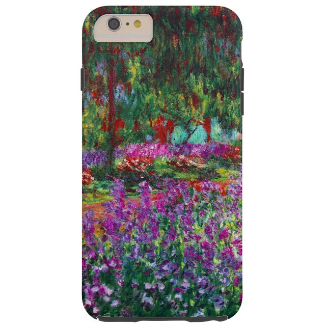 Iris Flower Garden Claude Monet Fine Art Case-Mate iPhone Case (Back)