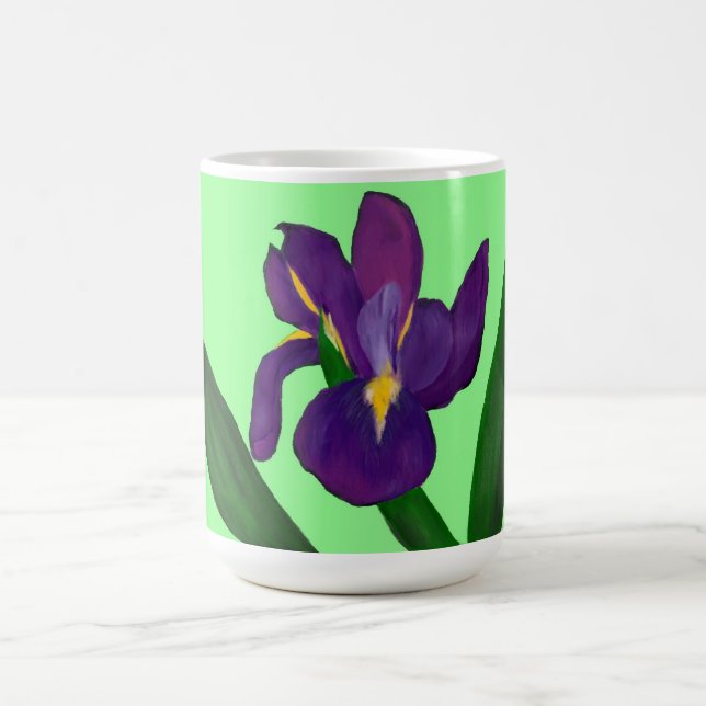 Iris Flower Mug (Center)