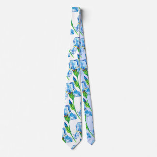 Iris flower tie