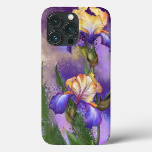 Iris Flowers iPhone Case