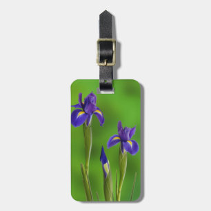 Iris Flowers Luggage Tag