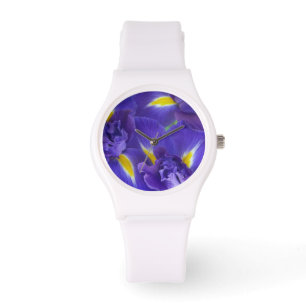 Iris flowers watch