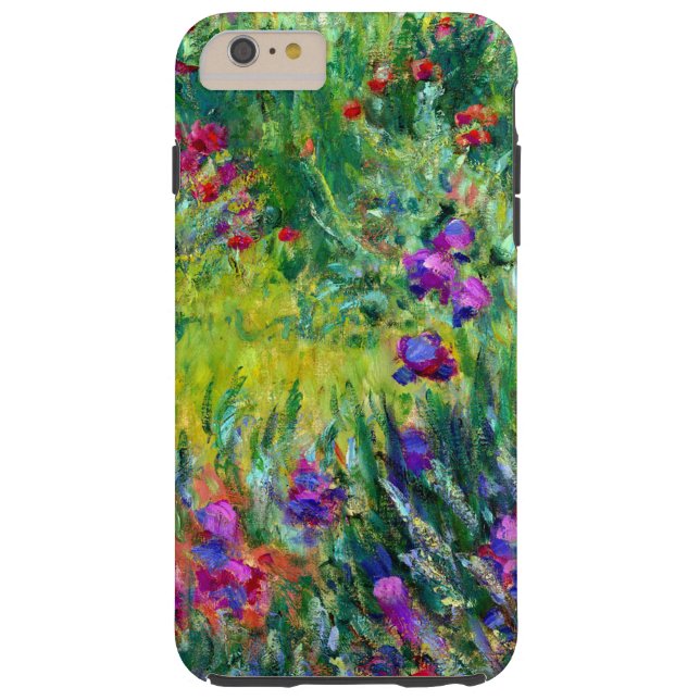 Iris Garden at Giverny Monet Fine Art Case-Mate iPhone Case (Back)