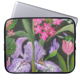Iris Garden Lap Top Sleeve