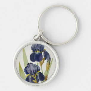 Iris Germanica, from `Les Liliacees', 1805 Key Ring