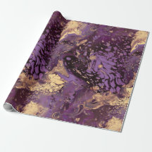 iris gold ink swirl :