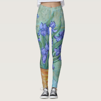 Iris In A Vase Leggings