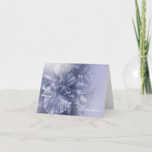 Iris inner beauty silver hue thanks card