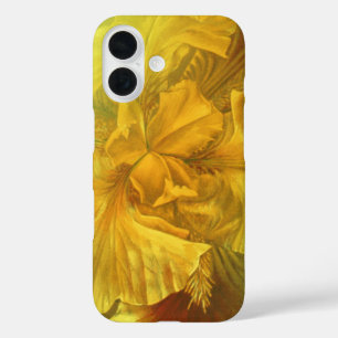 Iris inner beauty warm yellow iPhone 16 case