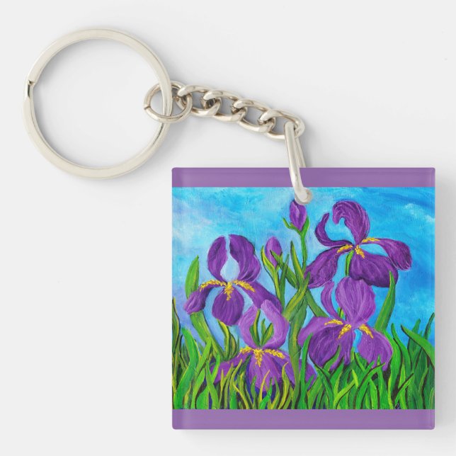 Iris Keychain (Front)