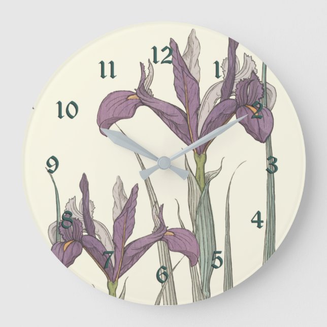 Iris Lace Large Clock (Front)