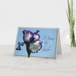 Iris Love Card for Mum
