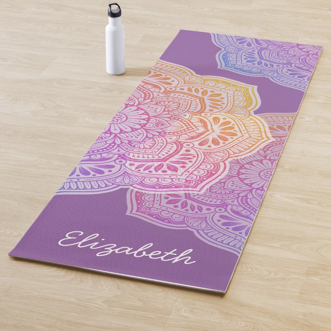 Iris Mandala Personalised Yoga Mat (Creator Uploaded)