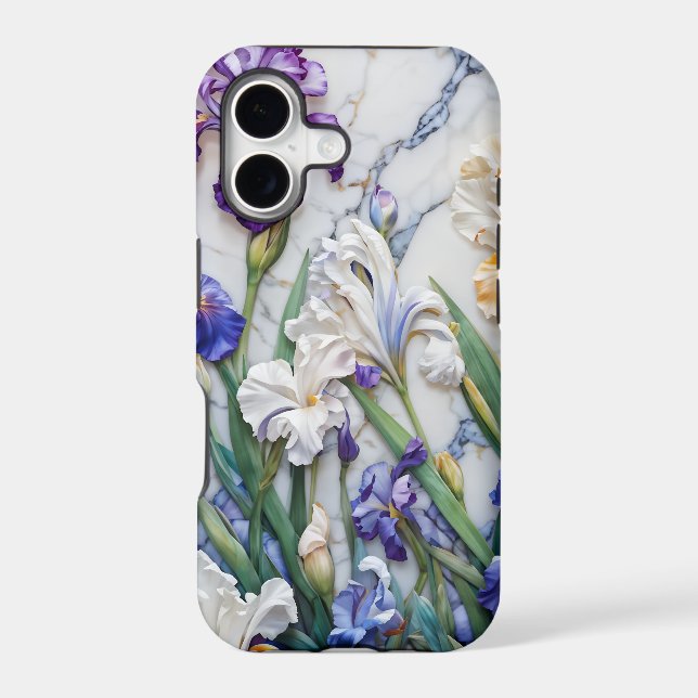 Iris marble phone case (Back)