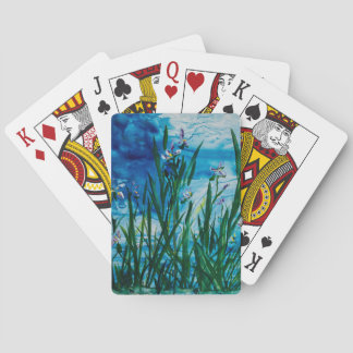Iris on the Water Edge Playing Cards