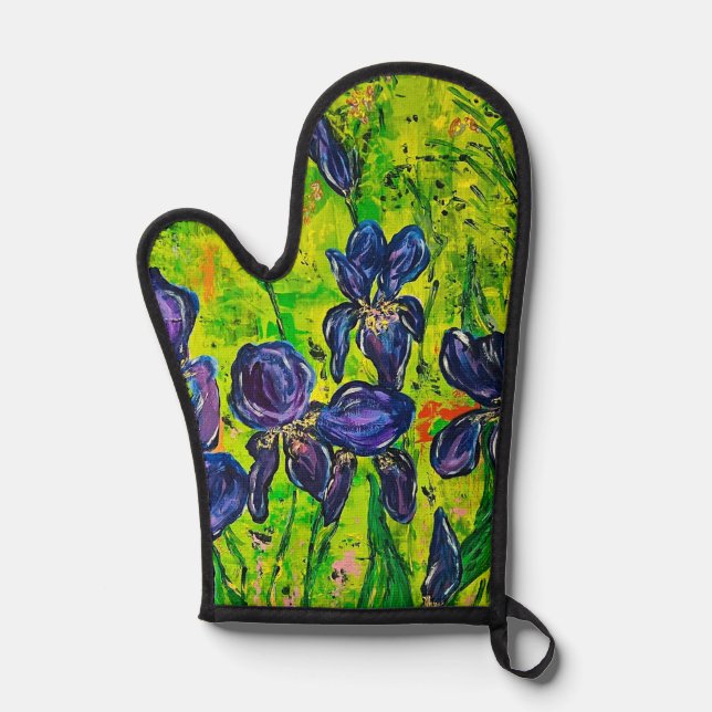 iris oven mitt (Front)