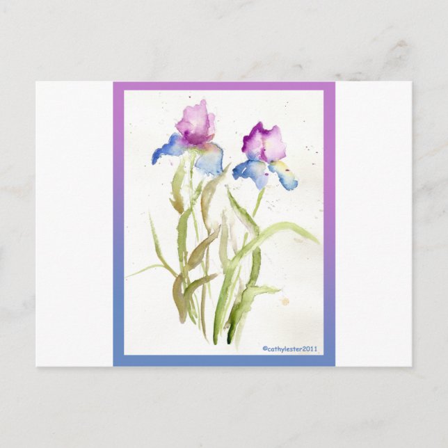 Iris Postcard (Front)