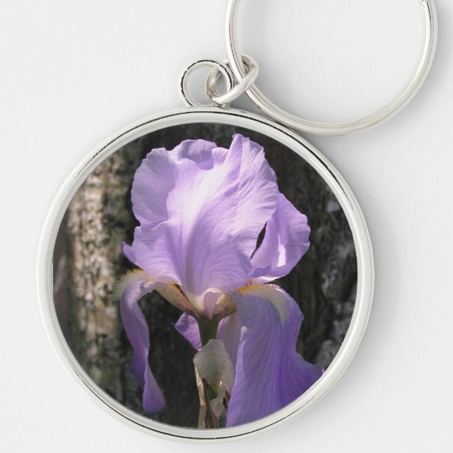 Iris Purple Keychain (Front)