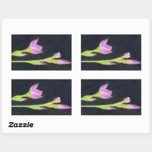 Iris Rectangular Sticker