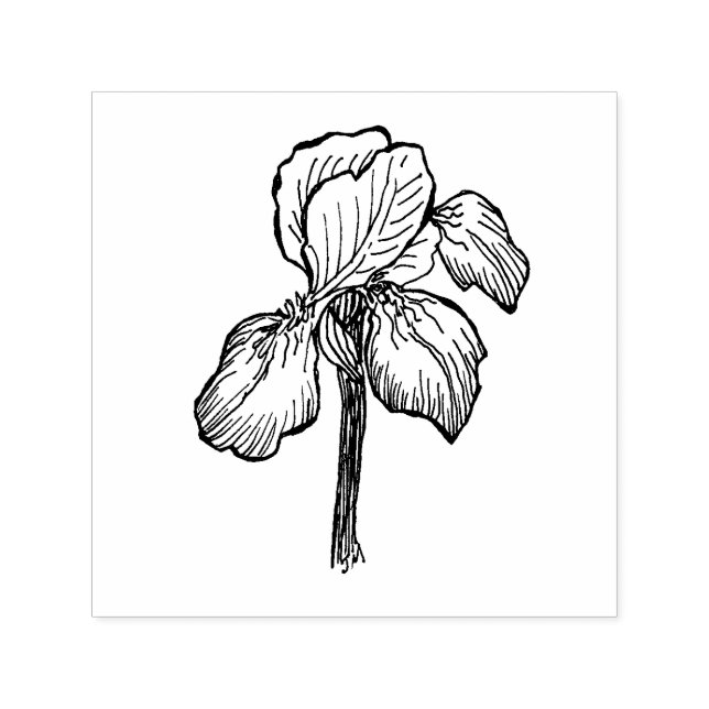 Iris Self-inking Stamp (Design)